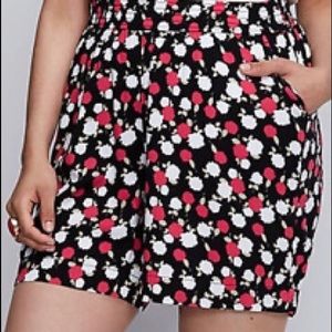 Lane Bryant Floral Shorts